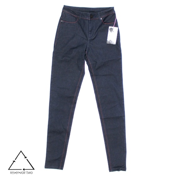 Rapha Denim - Rapha Skinny Cycling Commute Reflective Cuff Jeans